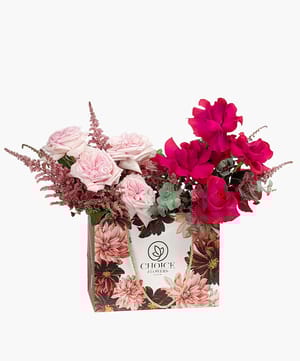 Floral Signature Bag