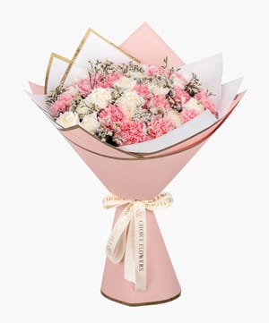 carnation bouquet hand bouquet online flower delivery Dubai and Abu Dhabi