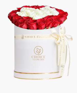 Roses in Heart Shape