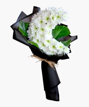 White Chrysanthemum Bouquet