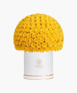 golden majesty box luxury flowers online flower delivery Dubai and Abu Dhabi