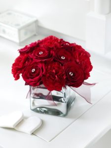 Red flower-anniversary flower