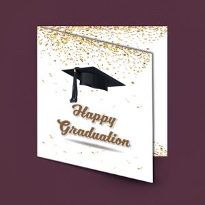 Graduation Message Card