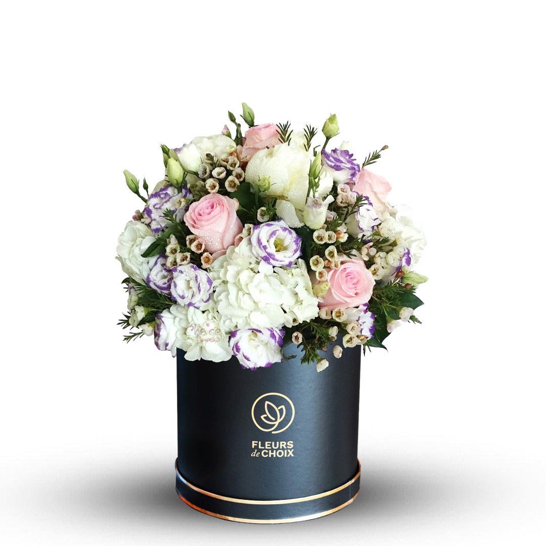 Mixed Flower Arrangement in Box | Masterpiece Graduation Flower