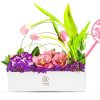 Happy Mother's Day - UAE Mother's Day Flower Arrangement in White Vase Zoom1