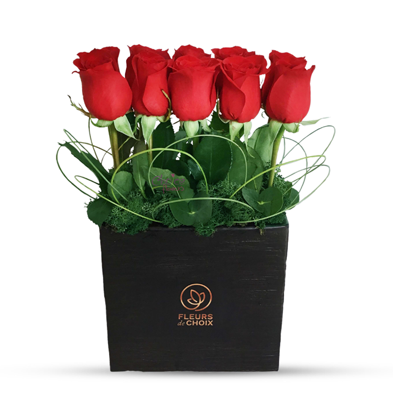 Premium Red Roses Arrangement | Beauty of Roses