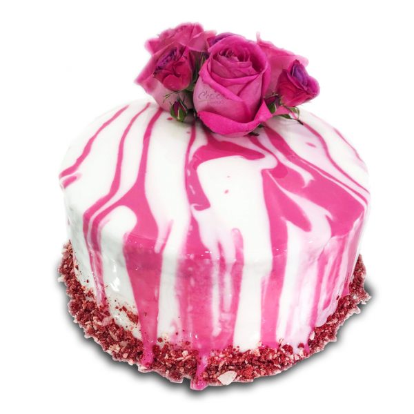 Dark Pink Cake
