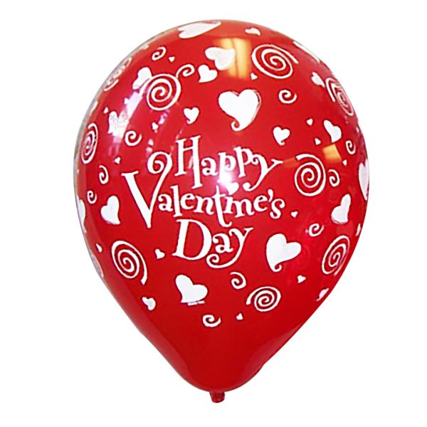 Valentines Day Red Balloons