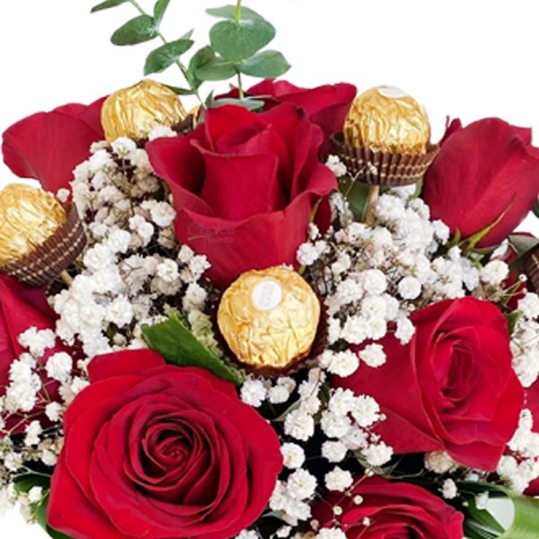 Red Roses and Ferrero Rocher Zoom