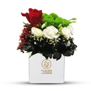 UAE National Day in White Vase
