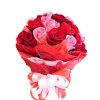 Pink and Red Roses Hand Bouquet Zoom 1