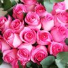 Pink Roses with Green Fillers Zoom 2