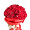 Valentine Roses Hand Bouquet Zoom