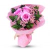 Light Pink Roses with Green Fillers