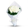 White Roses Hand Bouquet