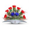 Forever Rose Special Arrangement in White Vase