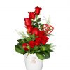 Sending My Love in Red Vase - Zoom 1