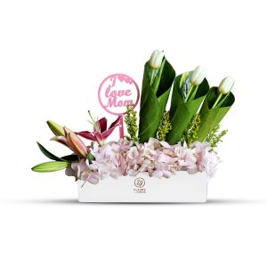 Happy Mother's Day Special in White Vase