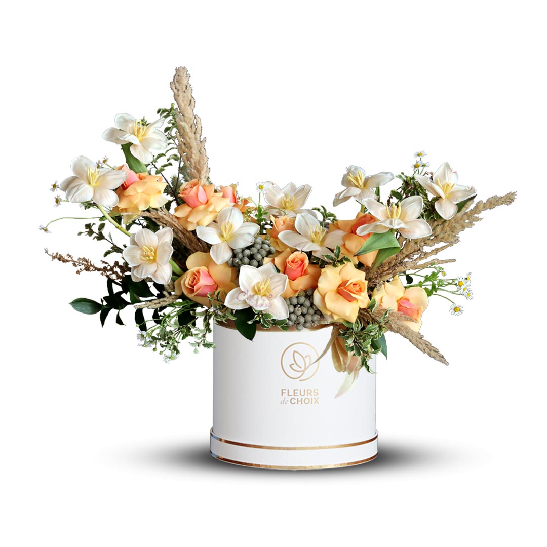 Box of Happy Flowers | Premium Box Arrangement