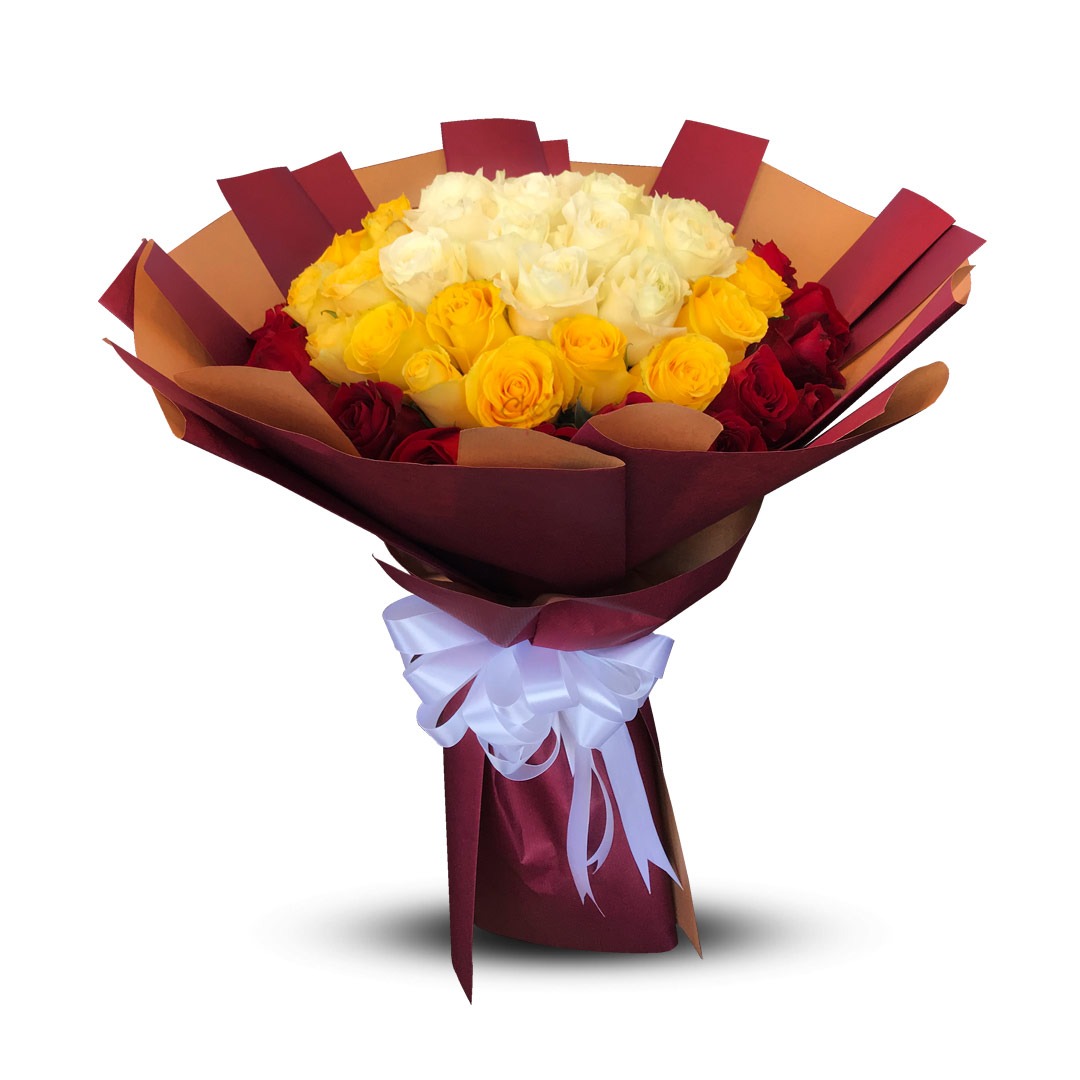 Send Beauty of Love Flower Arrangement Online Abu Dhabi, UAE