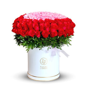 Paradise of 150 Mixed Roses White Box