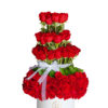 Red Roses Tower Arrangement - Zoom 1