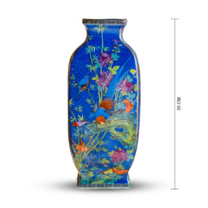 Blue Coloured Animal Style Vase