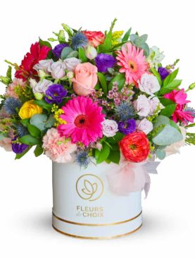 Joyful Box Of Mixed Flowers