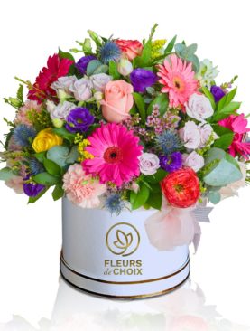 Joyful Box Of Mixed Flowers