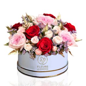 Pink-and-red-rose-and-fillers-box