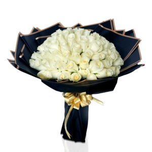 White-rose-bouquet