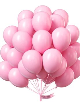 20 Pink Balloons Bunch