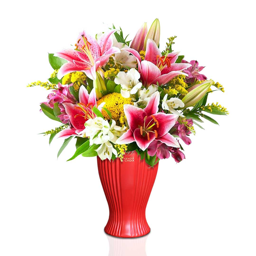 Lovely Flower Vase Choiceflowersuae