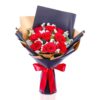 9-Red-rose-white-fillers-bouquet