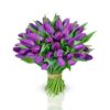 Bunch-of-purple-tulips