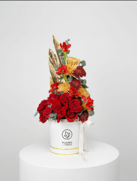 Vibrant Floral Box Arrangement