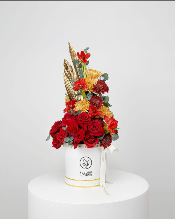 Vibrant Floral Box Arrangement