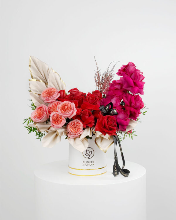 BlushBloom Flower Box