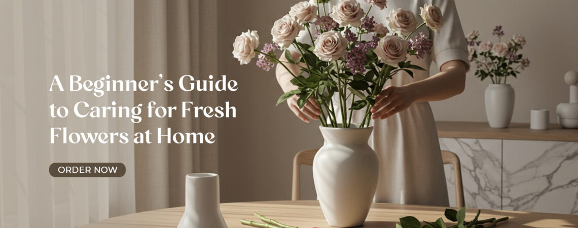 A Beginner’s Guide to Caring for Fresh Flowers at Home