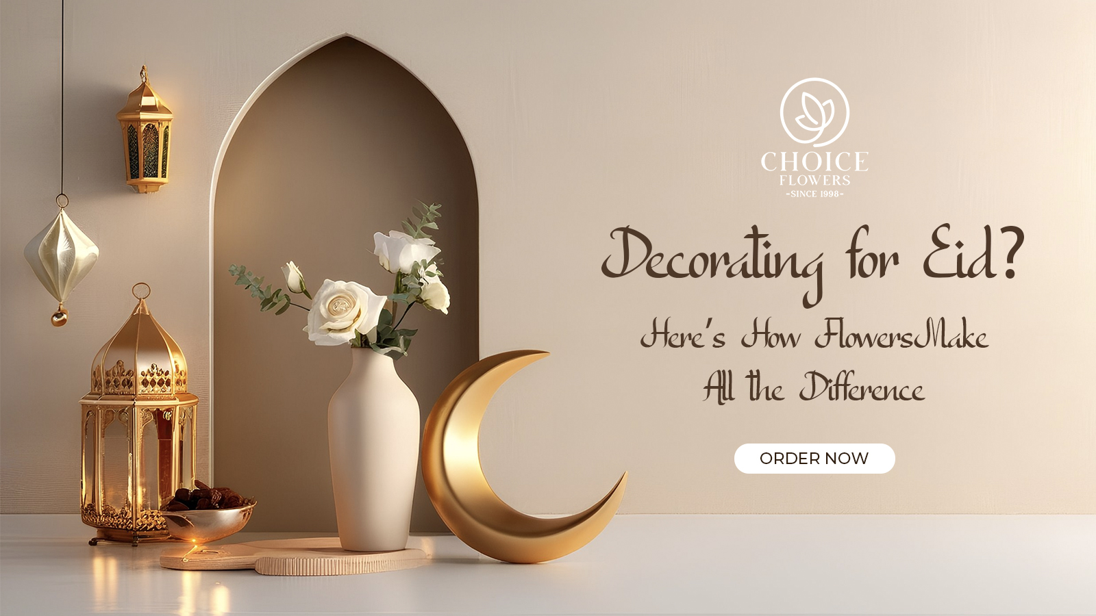 Decorating for Eid? Here’s How Flowers Make All the Difference