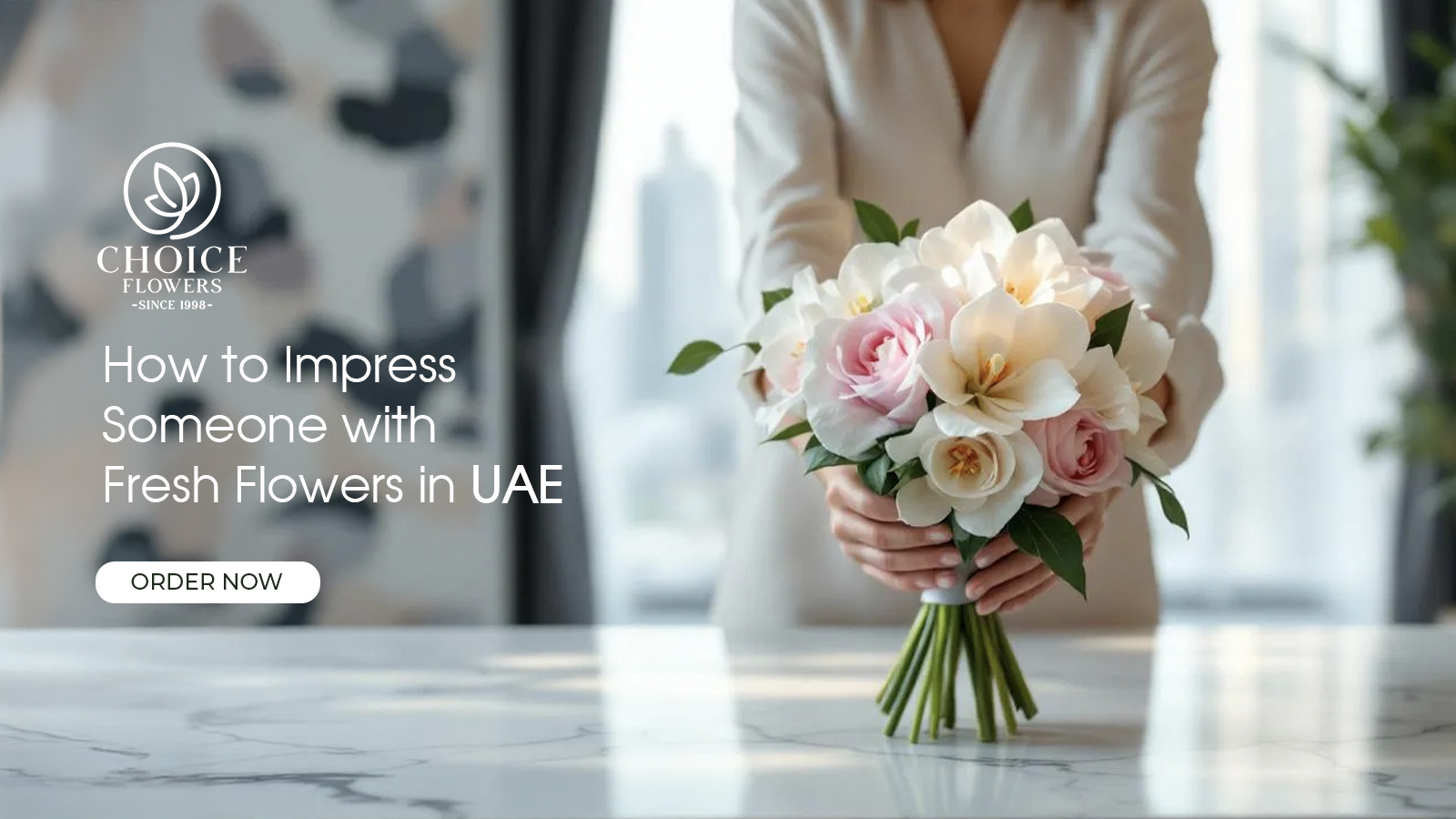 How to Impress Someone with Fresh Flowers in UAE