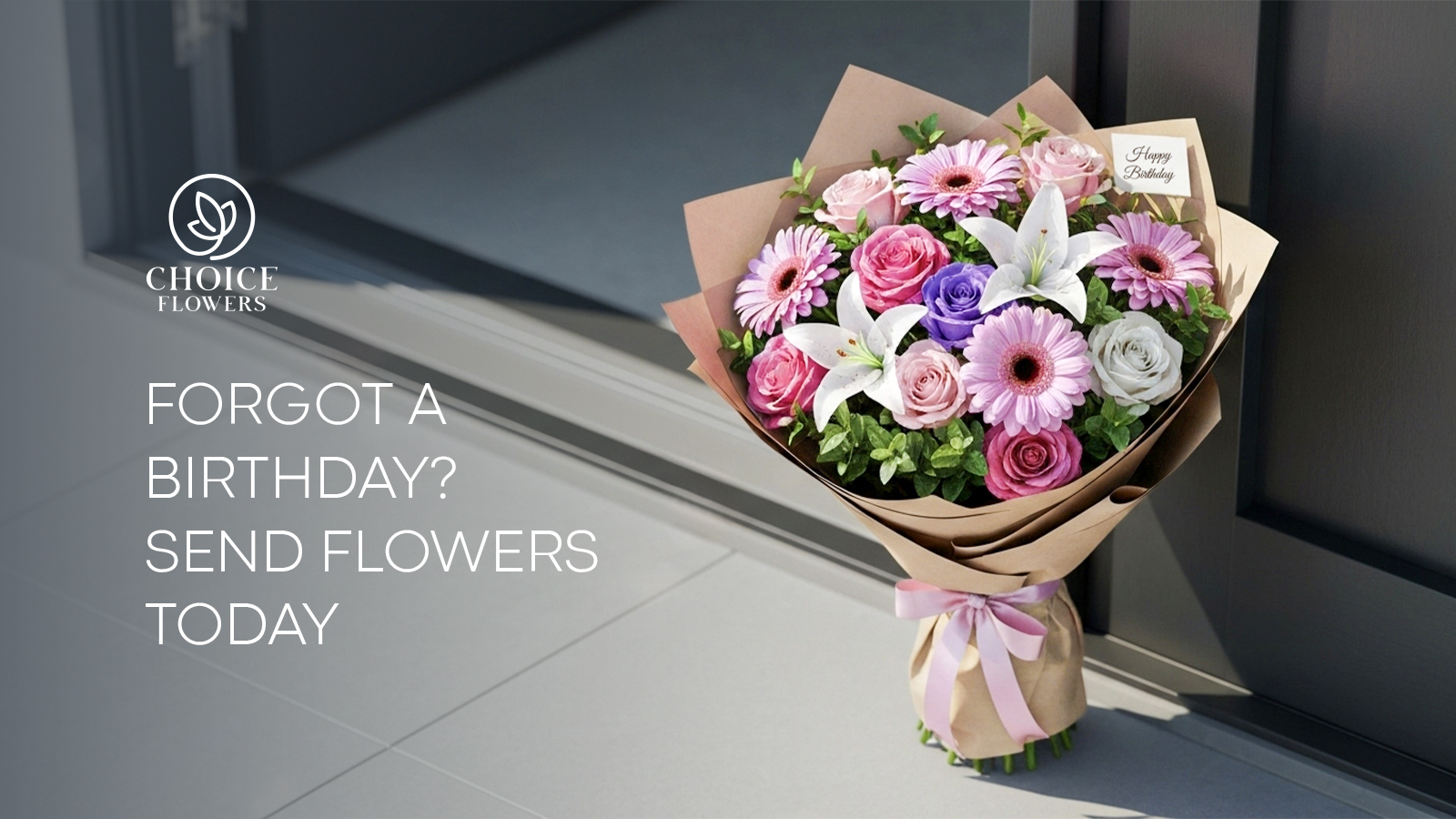 Forgot a Birthday? Send Flowers Today