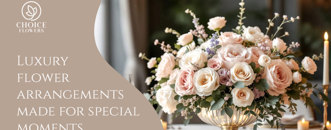 Luxury Flower Arrangements Made for Special Moments