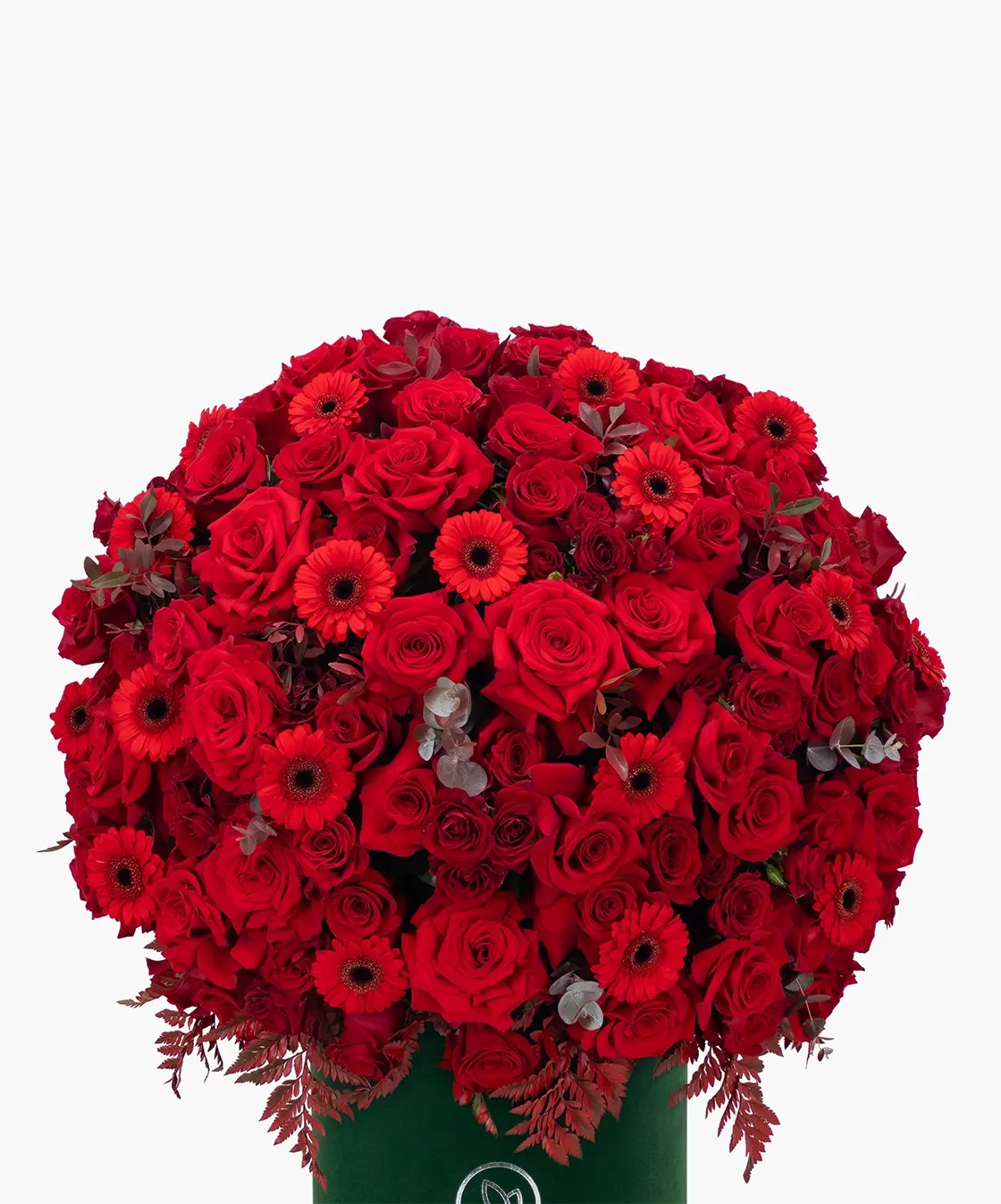 Buy 125 Red Roses Flowers Online | UAE Flower Delivery