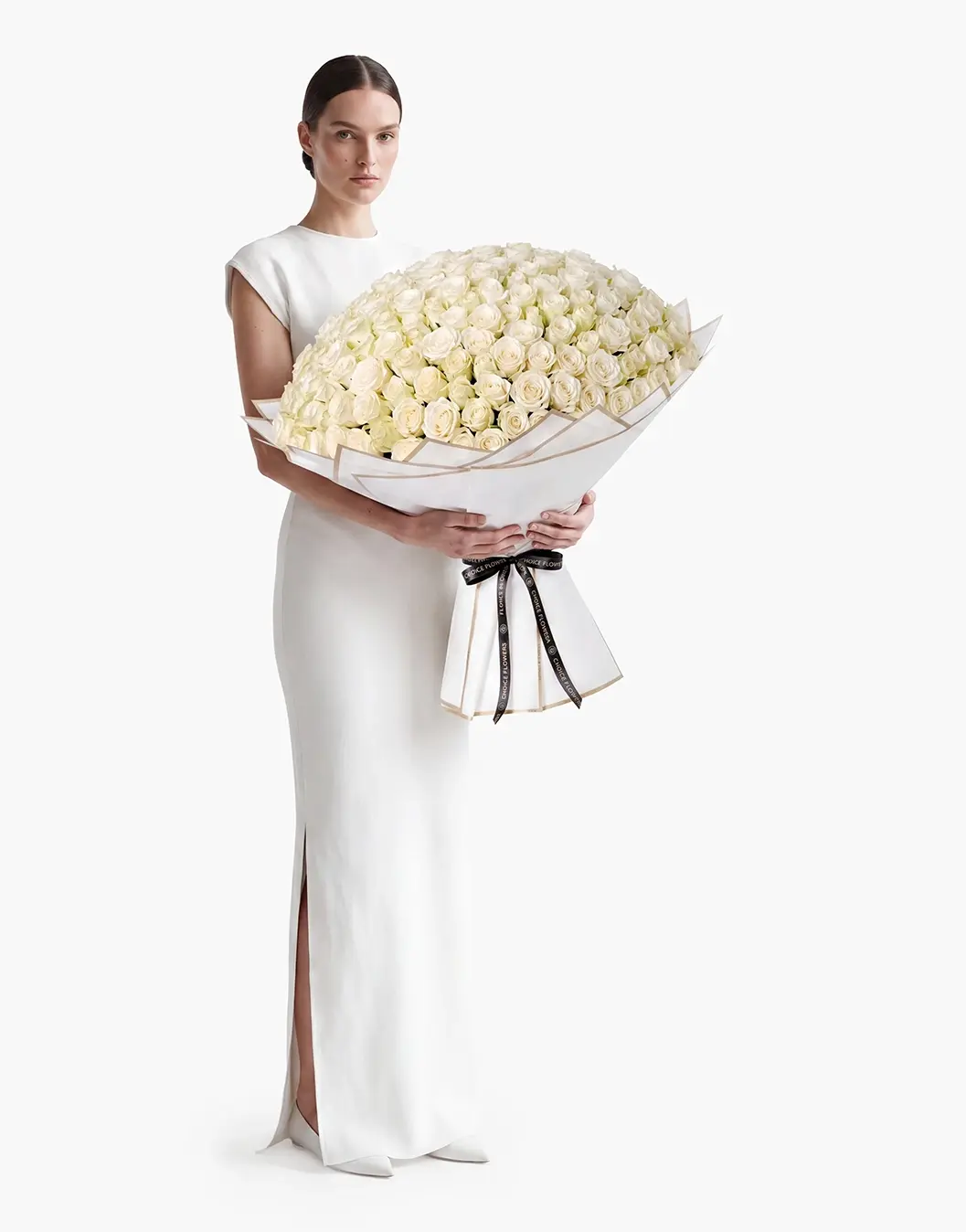 angelic white luxury flowers online flower delivery Dubai and Abu Dhabi